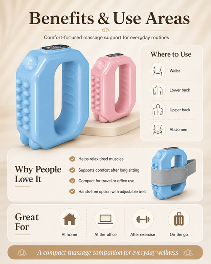 Flexora R10 Portable Waist & Back Massager